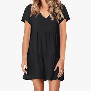 ⭐️NWT CHERFLY Women's Loose Swing Babydoll Dress⭐️